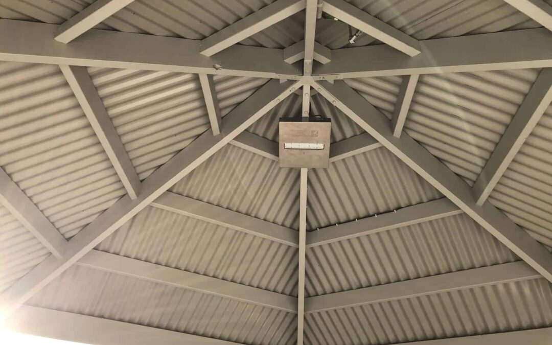 Solar Shelter Lighting | Leopold Memorial Gazebo